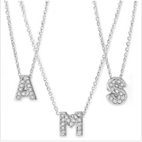 Nadri Initial Pendant Necklace