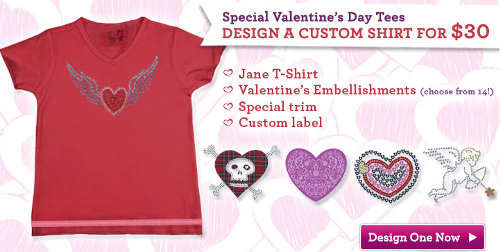 Valentine's Day t-shirt for girl