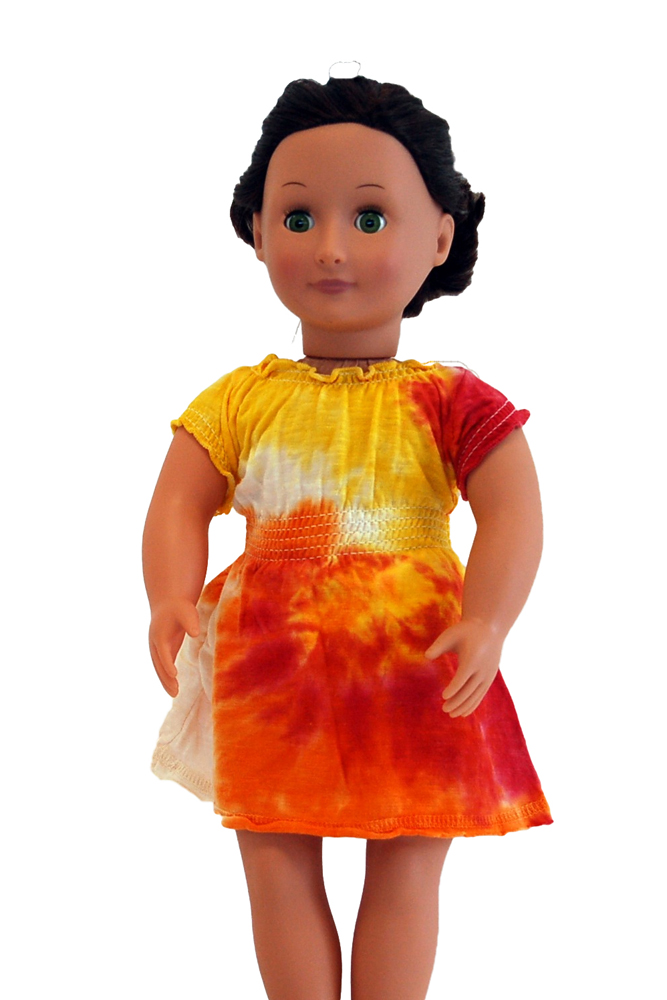 Our new Peasant Dress for Dolls!