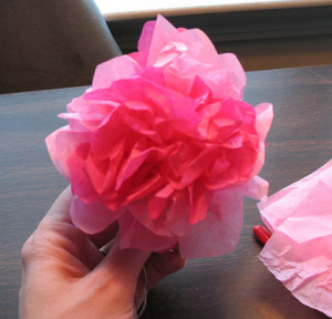 Tissue Paper Poppy Flower! Tissue Paper Poppy Flower!