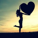 Heart-Sunset