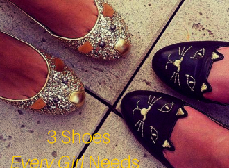 3 Pairs of Shoes Every Girl Needs